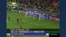 Alex de Souza - 314º gol - Fenerbahçe 5 x 1 Honved_HUN