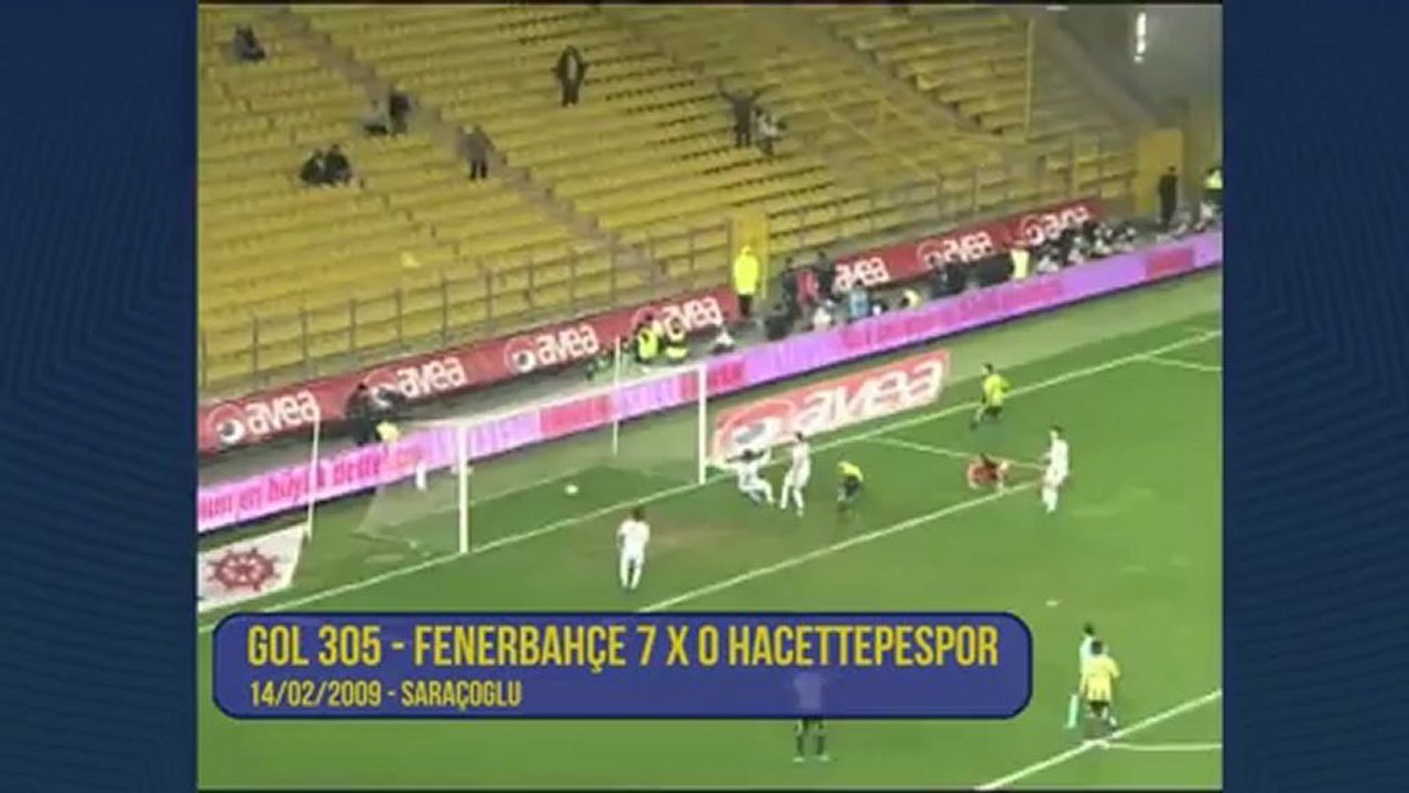 Alex de Souza - 305º, 306º e 307º gols - Fenerbahçe 7 x 0 Ha