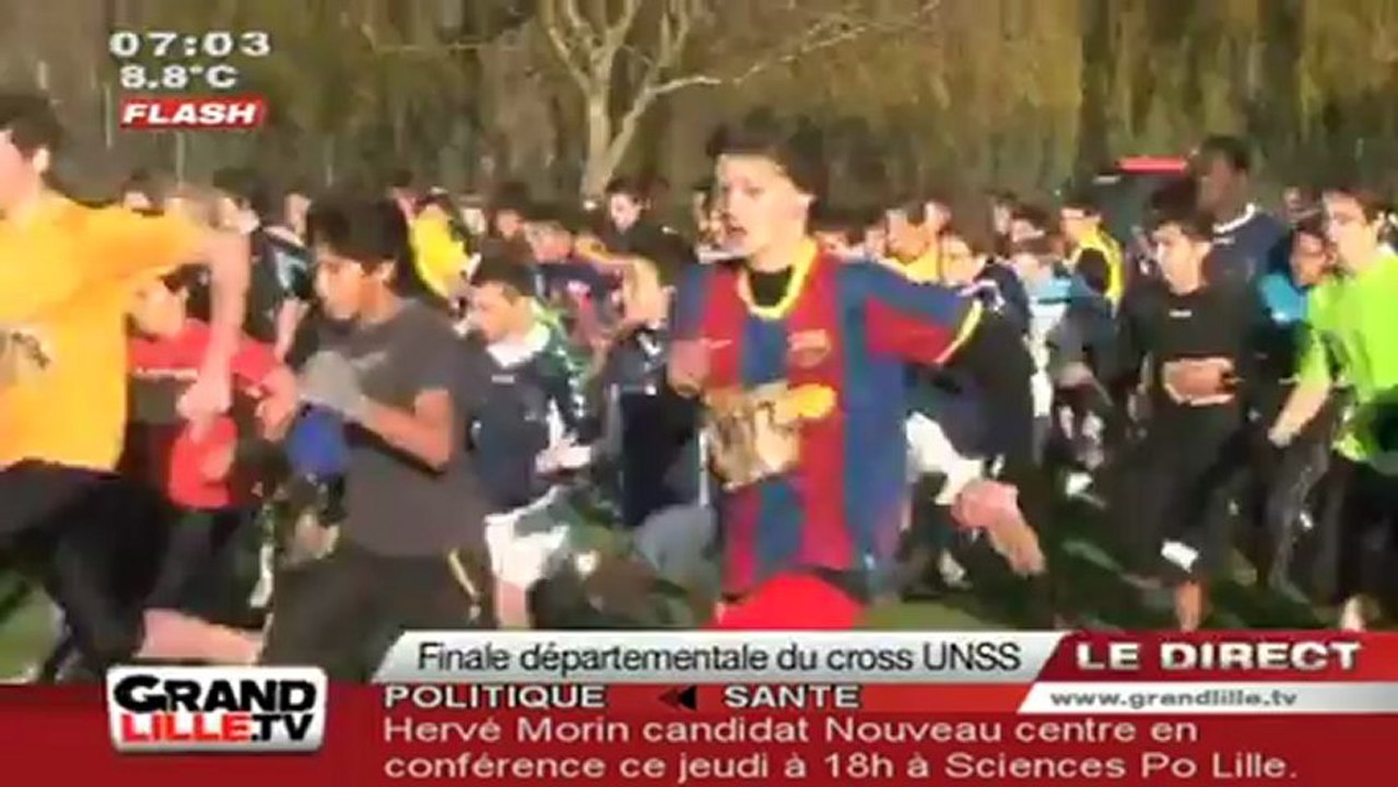 Finale cross UNSS Nord 2011 (Villeneuve d'Ascq)