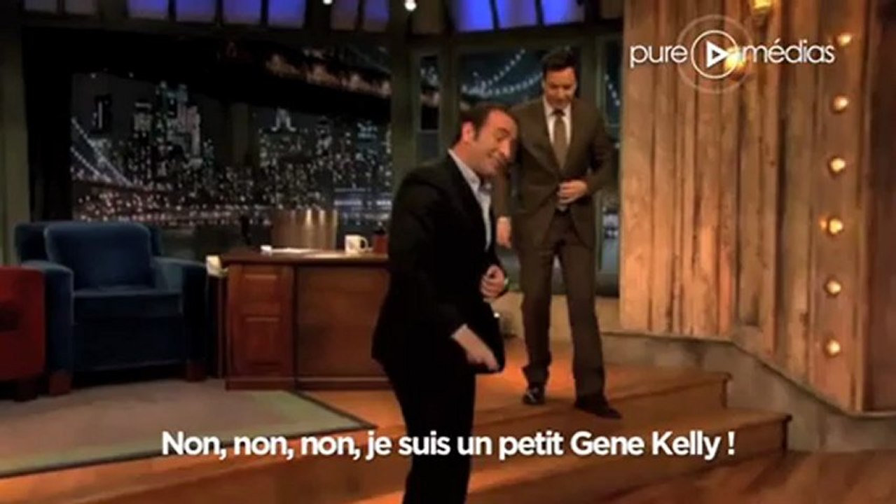 Jean Dujardin fait le chameau à la télé américaine