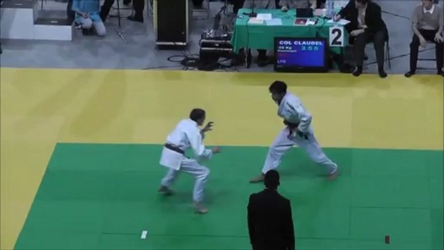 thomas championnat de france cadets judo unss 2012