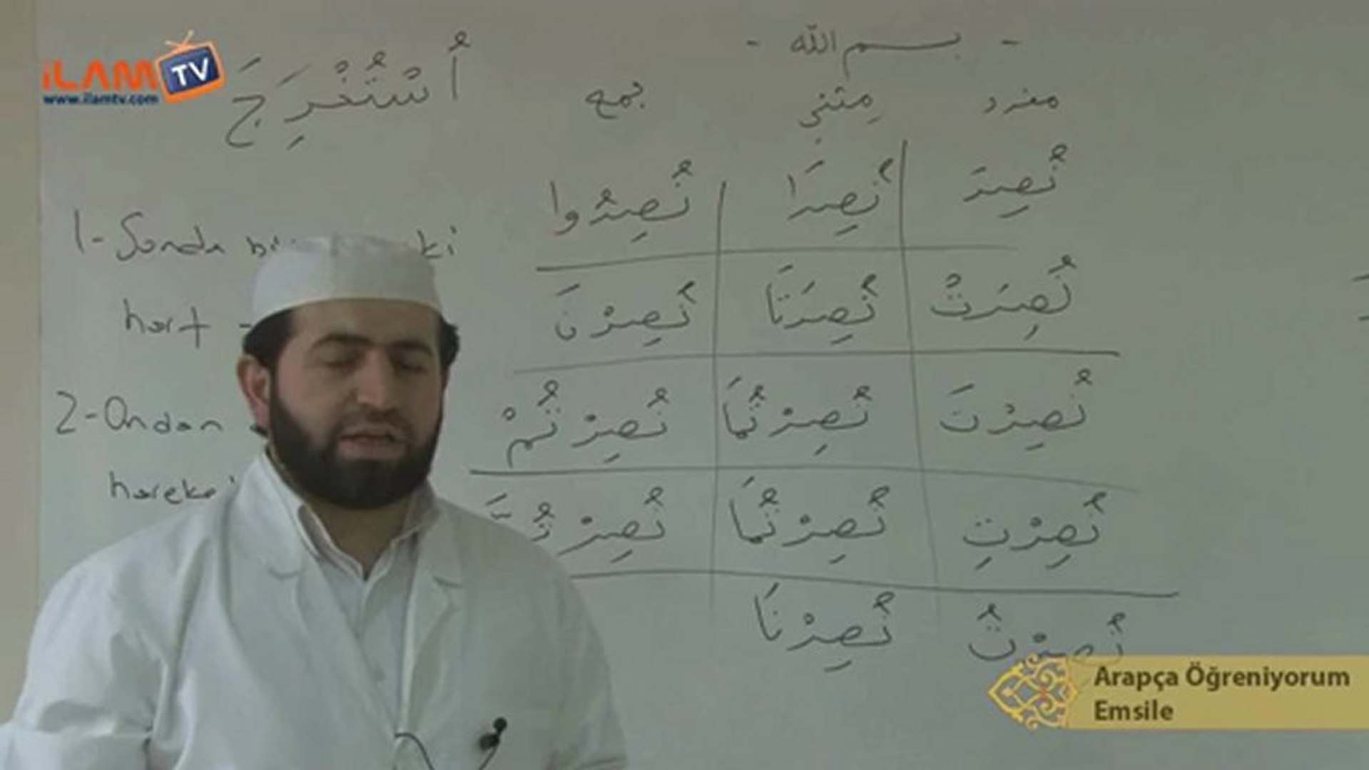 Arapça Dersi 7 - Mâzi-Mechul Fiil Çekimi (Arapça Öğreniyorum) - Dailymotion  Video