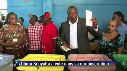 Kenya: le pays vote en masse après une nuit de violences