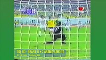 Alex de Souza - 79º e 80º gols - Brasil 8 x 2 Arábia Saudita