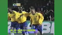 Alex de Souza - 103º gol - Brasil 3 x 1 Argentina