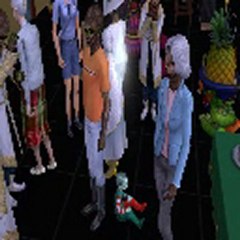 The Sims 2 Z małego dziecka do dziecka+zaskoczenie się simki w tle