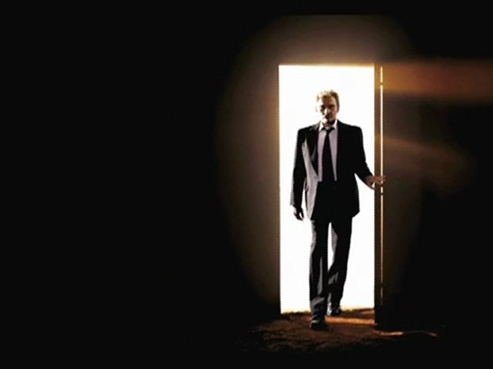 Publicité Johnny Hallyday au stade de France