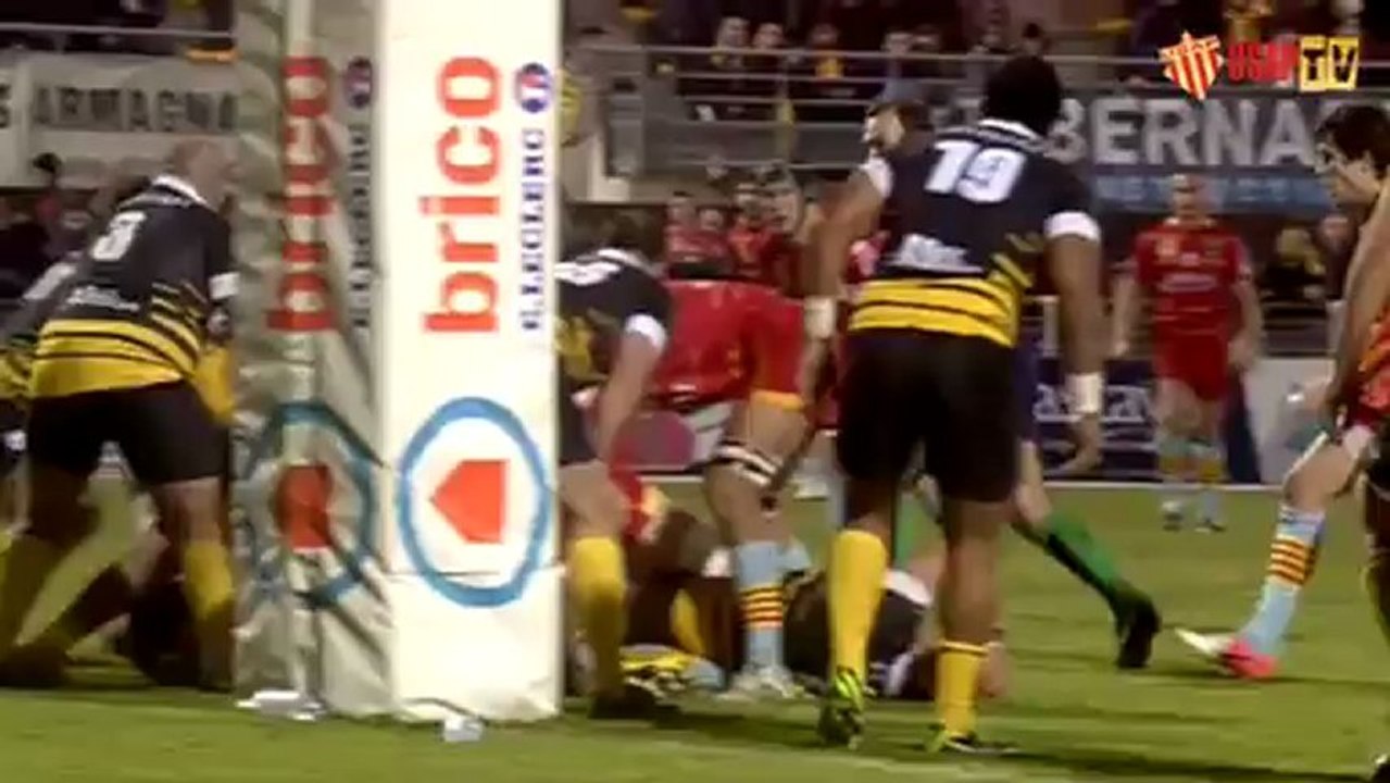 20ème journée de Top 14 : Mont de Marsan vs USAP