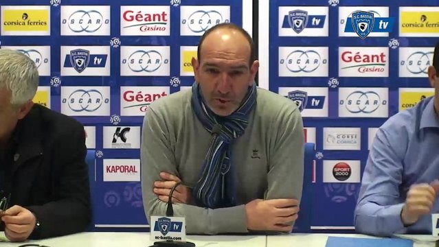 Conf. de presse après SCB - ACA (1ère partie) / Mars 2013