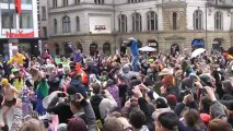 Harlem Shake Flashmob in Halle (Saale) in HD
