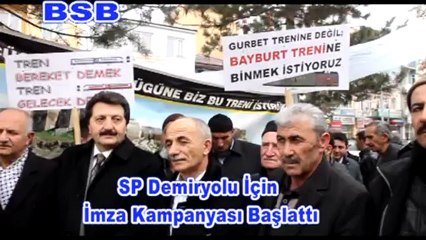 SP Demiryolu için imza kampanyası başlattı