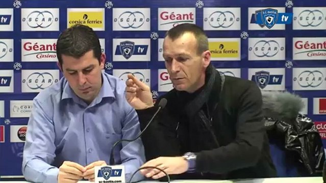 Conf. de presse après SCB - ACA (2ème partie) / Mars 2013