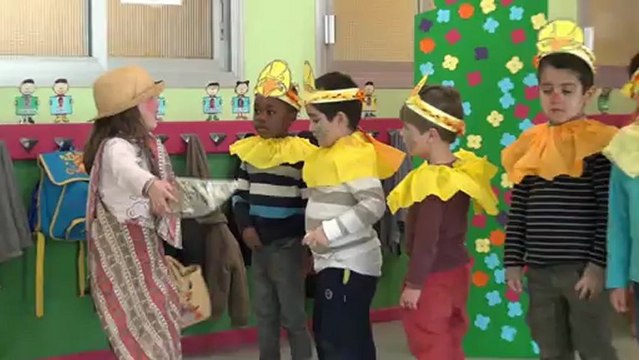 La poule qui pondait des patates - Maternelle Rousseau