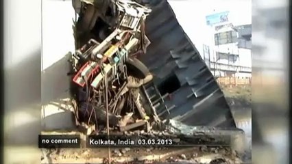 Bridge collapse in Kolkata - no comment