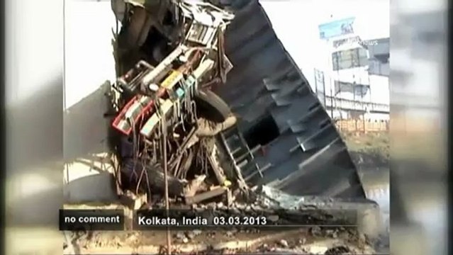 Bridge collapse in Kolkata - no comment