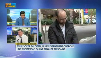 Nicolas Doze : Un gouvernement qui se contredit : prix du diesel augmenté ? - 4 mars - BFM Business