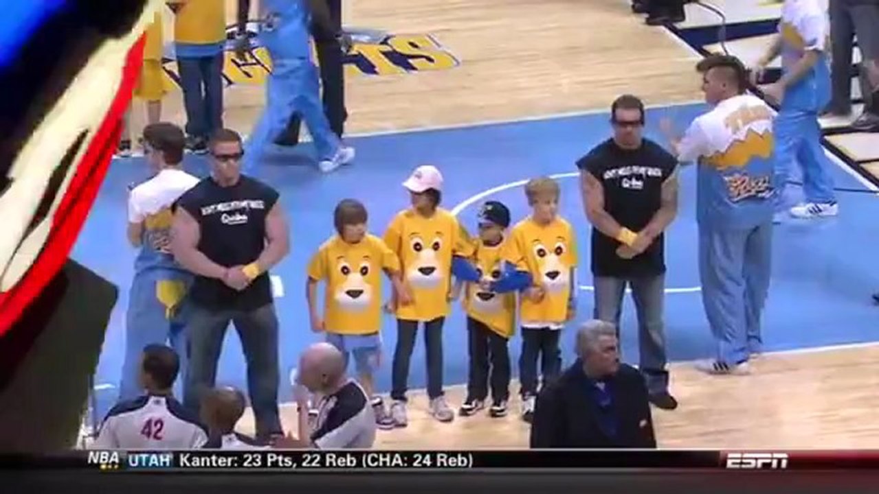 Denver mascot vs. Westbrook