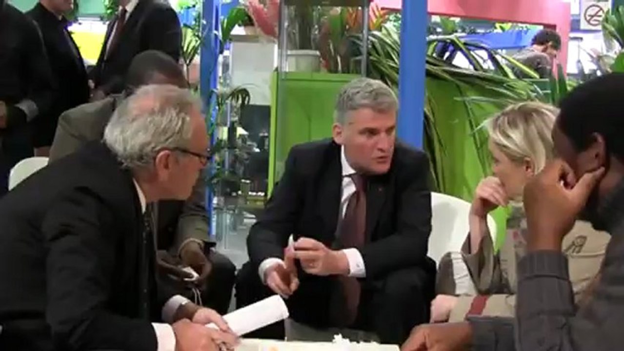 Marine Le Pen au salon de l’agriculture