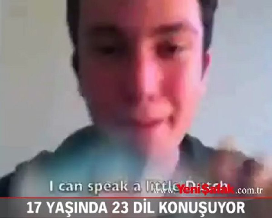 17 Yaşında 23 dil konuşuyor