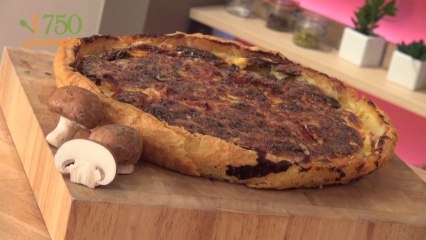 Recette de Quiche au jambon - 750 Grammes