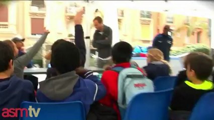 Valère Germain à Beausoleil contre la violence