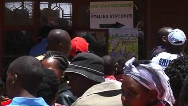 Kenya's Maasai tribe votes in presidential polls