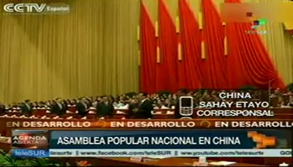 Inicia Asamblea Popular Nacional en China