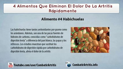 Artritis-Combatela Con Estos Alimentos