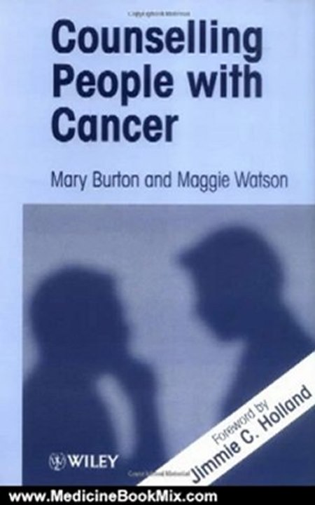 Medicine Book Review: Counselling People with Cancer by Mary Burton, Maggie Watson