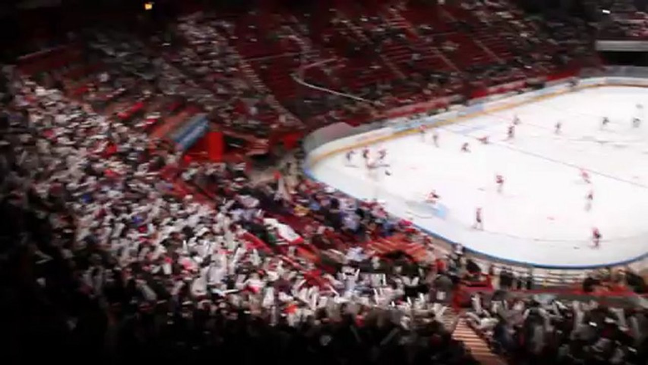 Bercy- Finale 2013 - Echauffement