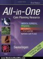Medicine Book Review: All-in-One Care Planning Resource: Medical-Surgical, Pediatric, Maternity, and Psychiatric Nursing Care Plans (All-In-One Care Planning Resource: Med-Surg, Peds, Maternity, & Psychiatric Nursing) by Pamela L. Swearingen RN