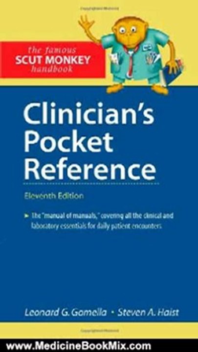 Medicine Book Review: Clinician's Pocket Reference, 11th Edition by Leonard Gomella, Steven Haist