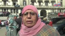 وقفة احتجاجية لأهالي مطروح أمام دار القضاء