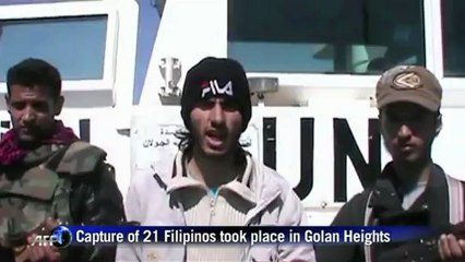 Syria rebels claim capture of UN peacekeepers