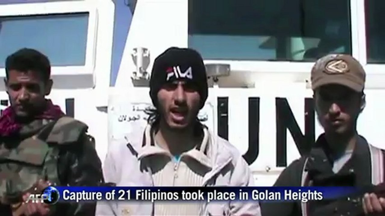 Syria rebels claim capture of UN peacekeepers
