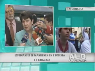 Cecilia Arocha en Chacao: Descalificar a los estudiantes es una falta de respeto