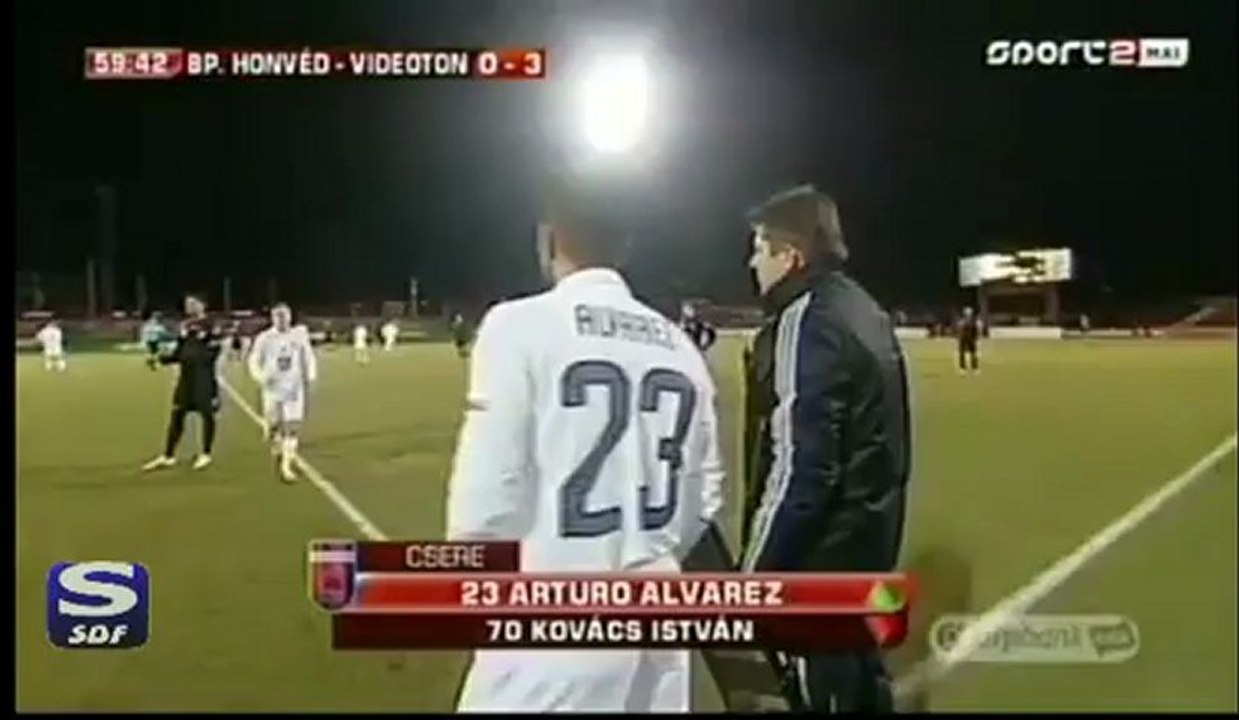 Honved FC 0-4 Videoton FC (Arturo Álvarez) - OTP BANK Liga 2012/2013