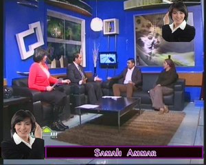 حوار الاعلامى خالد لطيف - والاعلاميه سماح عمار فى بيت الرياضه