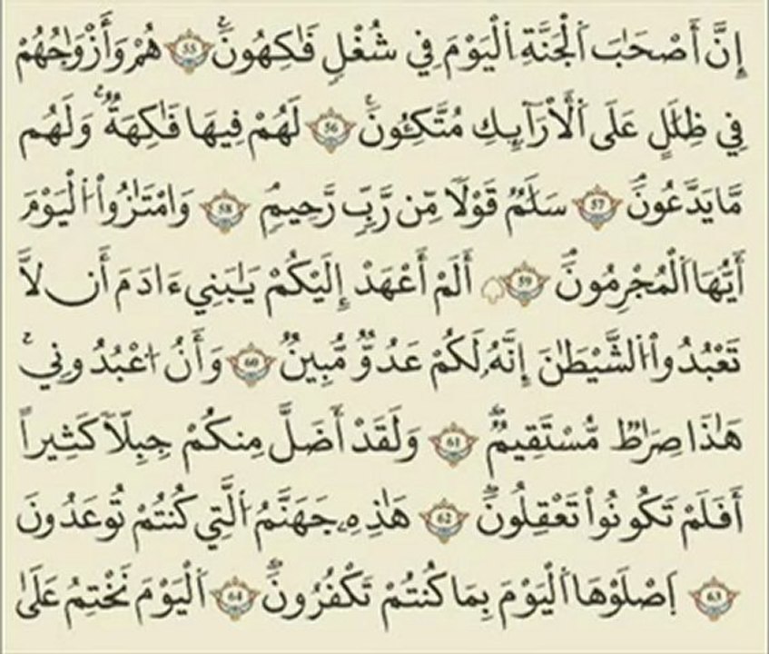 VERSET YASSINE DU CORAN SACRE سورة يس (ياسين) كاملة بصوت تونسي خاشع - YouTube