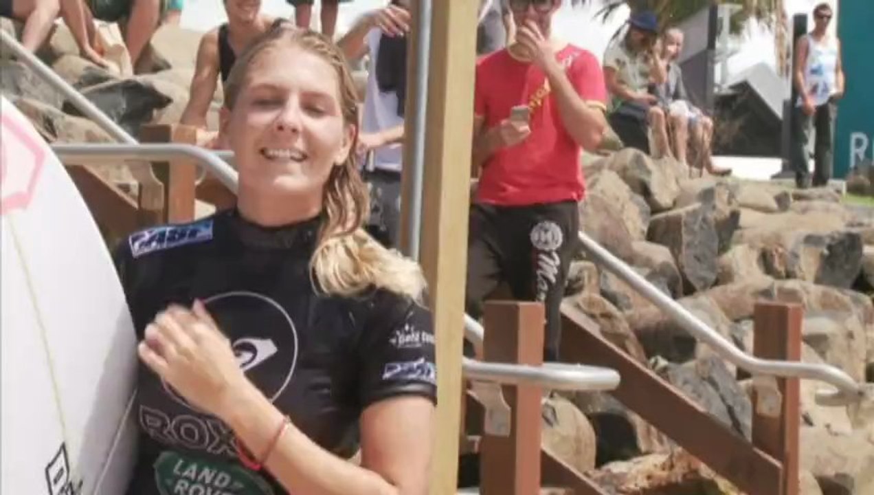 ASP World Tour - La campeona del mundo Gilmore, entre las 8 mejores
