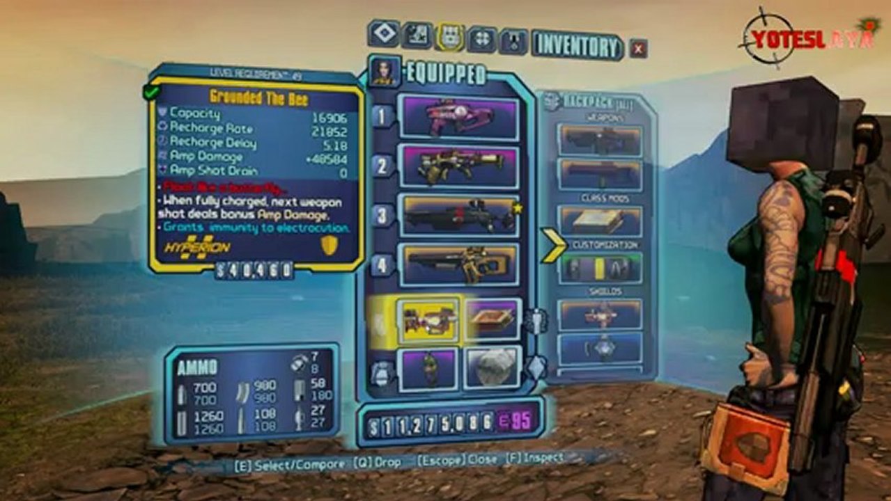 BORDERLANDS 2 | Best Shield "The Bee" Where to find!!! *Spoilers*