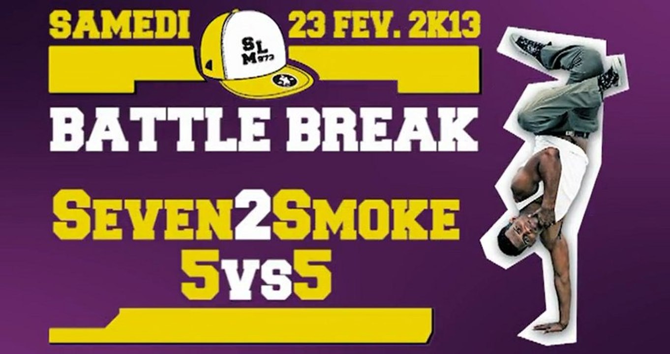 Seven2Smoke & 5vs5 // Massive Hip/Hop Battle // Fev2013 // CCML Saint-Laurent du Maroni)