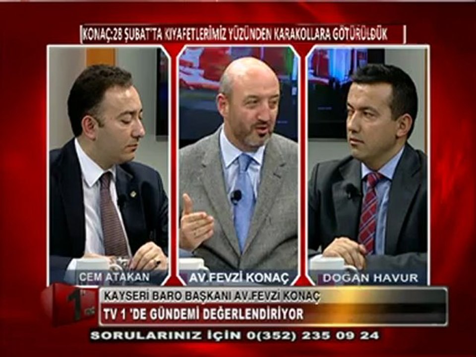 1.gün AV. FEVZİ KONAÇ