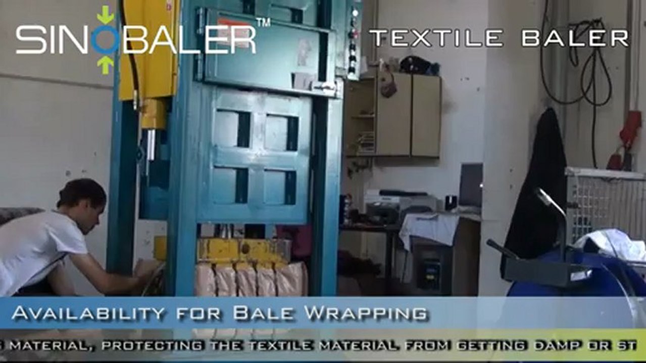 SINOBALER - Textile Baler, Clothes Baling Press, Clothes Baler, Clothes Recycling Equipment