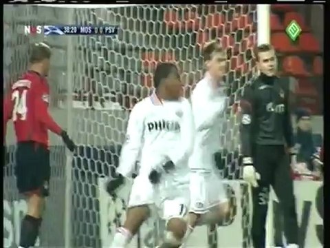 2007 (November 27) CSKA Moscow (Russia) 0-PSV Eindhoven (Holland) 1 (Champions League)