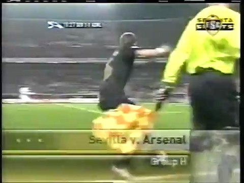 2007 (November 27) Sevilla (Spain) 2-Arsenal (England) 1 (Champions League)