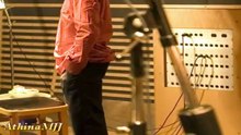 Michael Jackson RARE  WARMING UP HIS VOICE