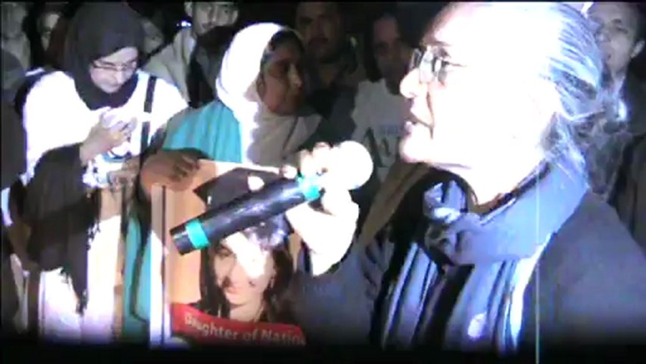 Tahira Abdullah speech on the occasion of 10th Birthday of Dr.Aafia Siddiqui in US Prison
