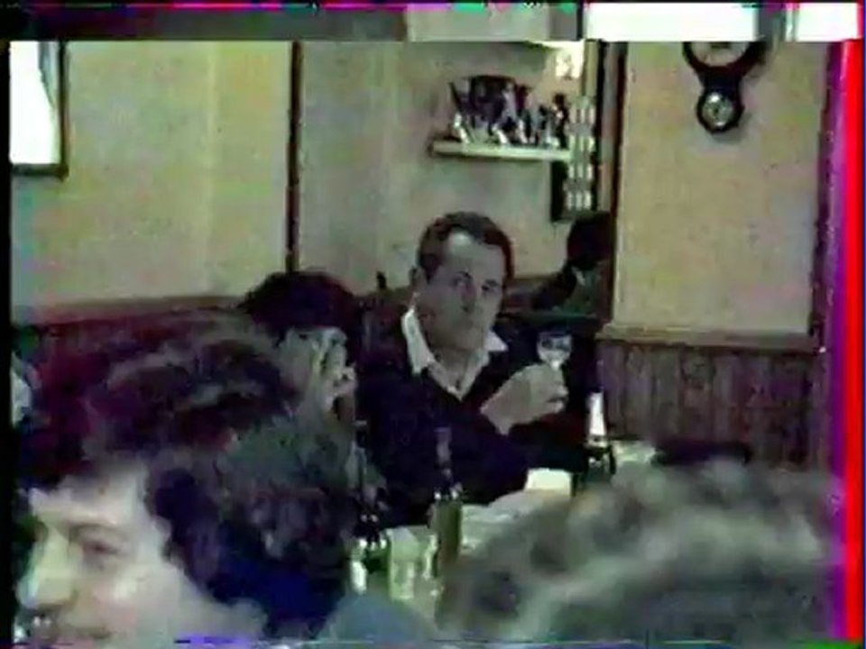 repas des salariés de chez tonon avril 1987