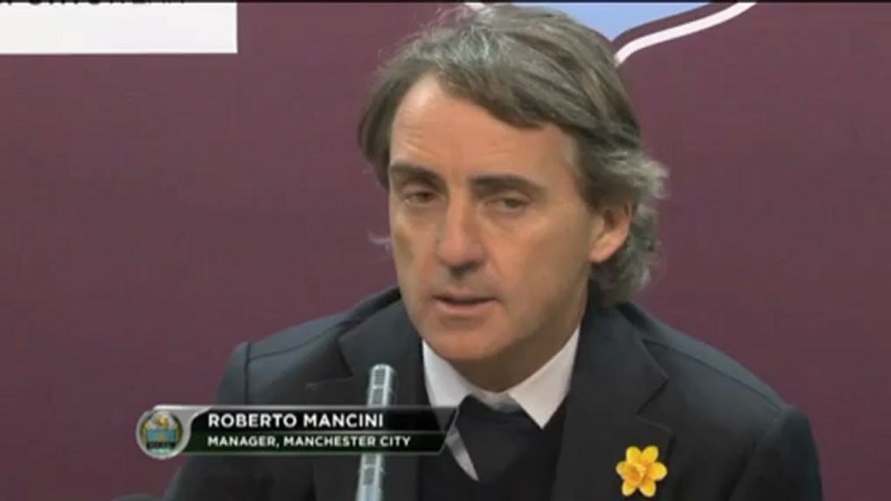 Mancini: 'Komisch, dass Villa unter den letzten 3 steht'